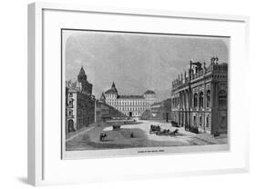 Palace of the Senate, Turin.-null-Framed Giclee Print