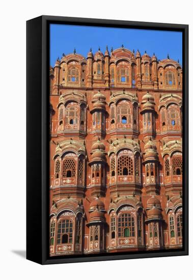 Palace of the Winds, Jaipur, Rajasthan, India-Jane Sweeney-Framed Stretched Canvas