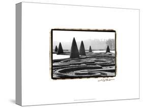 Palace of Versailles Garden I-Laura Denardo-Stretched Canvas