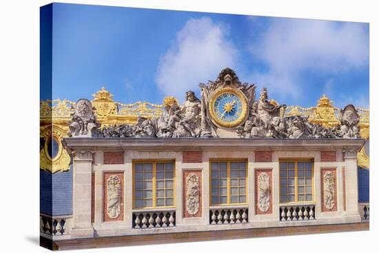 Palace Of Versailles II-Cora Niele-Stretched Canvas