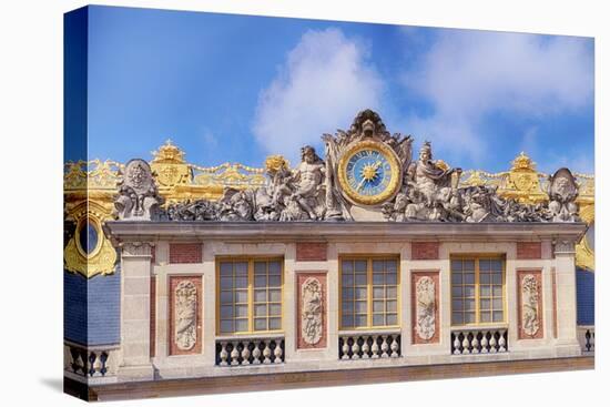 Palace Of Versailles II-Cora Niele-Stretched Canvas
