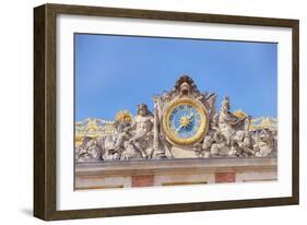 Palace Of Versailles III-Cora Niele-Framed Giclee Print