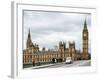 Palace of Westminster and Big Ben - Westminster Bridge - London - England - United Kingdom-Philippe Hugonnard-Framed Photographic Print