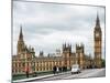 Palace of Westminster and Big Ben - Westminster Bridge - London - England - United Kingdom-Philippe Hugonnard-Mounted Photographic Print