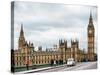 Palace of Westminster and Big Ben - Westminster Bridge - London - England - United Kingdom-Philippe Hugonnard-Stretched Canvas