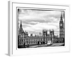 Palace of Westminster and Big Ben - Westminster Bridge - London - England - United Kingdom-Philippe Hugonnard-Framed Photographic Print