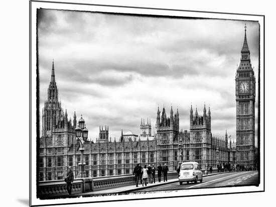Palace of Westminster and Big Ben - Westminster Bridge - London - England - United Kingdom-Philippe Hugonnard-Mounted Photographic Print