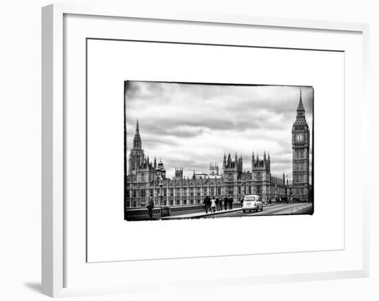 Palace of Westminster and Big Ben - Westminster Bridge - London - England - United Kingdom-Philippe Hugonnard-Framed Photographic Print