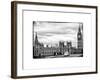 Palace of Westminster and Big Ben - Westminster Bridge - London - England - United Kingdom-Philippe Hugonnard-Framed Photographic Print