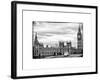 Palace of Westminster and Big Ben - Westminster Bridge - London - England - United Kingdom-Philippe Hugonnard-Framed Photographic Print