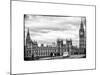 Palace of Westminster and Big Ben - Westminster Bridge - London - England - United Kingdom-Philippe Hugonnard-Mounted Photographic Print