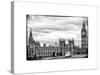 Palace of Westminster and Big Ben - Westminster Bridge - London - England - United Kingdom-Philippe Hugonnard-Stretched Canvas