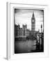 Palace of Westminster and Big Ben - Westminster Bridge - London - England - United Kingdom-Philippe Hugonnard-Framed Photographic Print