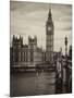 Palace of Westminster and Big Ben - Westminster Bridge - London - England - United Kingdom-Philippe Hugonnard-Mounted Photographic Print