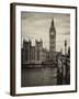 Palace of Westminster and Big Ben - Westminster Bridge - London - England - United Kingdom-Philippe Hugonnard-Framed Photographic Print