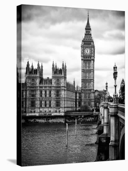 Palace of Westminster and Big Ben - Westminster Bridge - London - England - United Kingdom-Philippe Hugonnard-Stretched Canvas