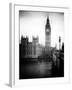 Palace of Westminster and Big Ben - Westminster Bridge - London - England - United Kingdom-Philippe Hugonnard-Framed Photographic Print