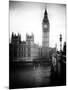 Palace of Westminster and Big Ben - Westminster Bridge - London - England - United Kingdom-Philippe Hugonnard-Mounted Photographic Print