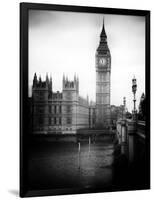 Palace of Westminster and Big Ben - Westminster Bridge - London - England - United Kingdom-Philippe Hugonnard-Framed Photographic Print