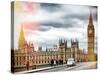 Palace of Westminster and Big Ben - Westminster Bridge - London - England - United Kingdom-Philippe Hugonnard-Stretched Canvas