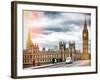 Palace of Westminster and Big Ben - Westminster Bridge - London - England - United Kingdom-Philippe Hugonnard-Framed Photographic Print