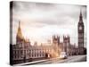 Palace of Westminster and Big Ben - Westminster Bridge - London - England - United Kingdom-Philippe Hugonnard-Stretched Canvas