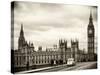 Palace of Westminster and Big Ben - Westminster Bridge - London - England - United Kingdom-Philippe Hugonnard-Stretched Canvas