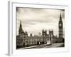 Palace of Westminster and Big Ben - Westminster Bridge - London - England - United Kingdom-Philippe Hugonnard-Framed Photographic Print