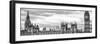 Palace of Westminster and Big Ben - Westminster Bridge - London - England - United Kingdom-Philippe Hugonnard-Framed Photographic Print