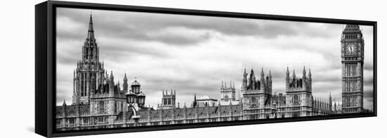 Palace of Westminster and Big Ben - Westminster Bridge - London - England - United Kingdom-Philippe Hugonnard-Framed Stretched Canvas