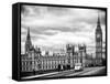 Palace of Westminster and Big Ben - Westminster Bridge - London - England - United Kingdom-Philippe Hugonnard-Framed Stretched Canvas