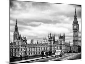 Palace of Westminster and Big Ben - Westminster Bridge - London - England - United Kingdom-Philippe Hugonnard-Mounted Photographic Print