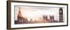 Palace of Westminster and Big Ben - Westminster Bridge - London - England - United Kingdom-Philippe Hugonnard-Framed Photographic Print