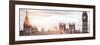 Palace of Westminster and Big Ben - Westminster Bridge - London - England - United Kingdom-Philippe Hugonnard-Framed Photographic Print