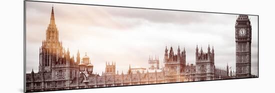 Palace of Westminster and Big Ben - Westminster Bridge - London - England - United Kingdom-Philippe Hugonnard-Mounted Photographic Print