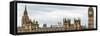 Palace of Westminster and Big Ben - Westminster Bridge - London - England - United Kingdom-Philippe Hugonnard-Framed Stretched Canvas