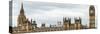 Palace of Westminster and Big Ben - Westminster Bridge - London - England - United Kingdom-Philippe Hugonnard-Stretched Canvas