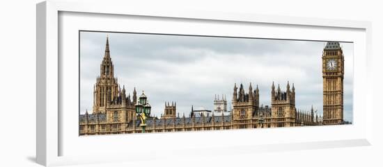 Palace of Westminster and Big Ben - Westminster Bridge - London - England - United Kingdom-Philippe Hugonnard-Framed Photographic Print