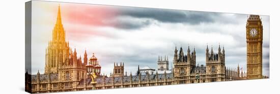 Palace of Westminster and Big Ben - Westminster Bridge - London - England - United Kingdom-Philippe Hugonnard-Stretched Canvas