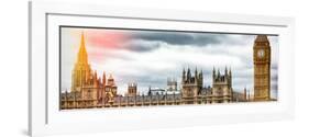 Palace of Westminster and Big Ben - Westminster Bridge - London - England - United Kingdom-Philippe Hugonnard-Framed Photographic Print