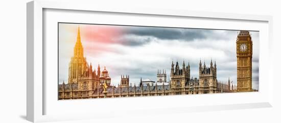 Palace of Westminster and Big Ben - Westminster Bridge - London - England - United Kingdom-Philippe Hugonnard-Framed Photographic Print