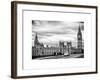 Palace of Westminster and Big Ben - Westminster Bridge - London - England - United Kingdom-Philippe Hugonnard-Framed Art Print