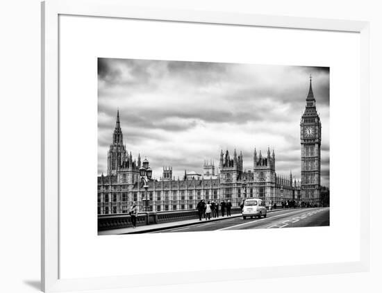 Palace of Westminster and Big Ben - Westminster Bridge - London - England - United Kingdom-Philippe Hugonnard-Framed Art Print