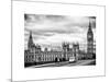 Palace of Westminster and Big Ben - Westminster Bridge - London - England - United Kingdom-Philippe Hugonnard-Mounted Art Print