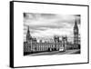 Palace of Westminster and Big Ben - Westminster Bridge - London - England - United Kingdom-Philippe Hugonnard-Framed Stretched Canvas