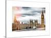 Palace of Westminster and Big Ben - Westminster Bridge - London - England - United Kingdom-Philippe Hugonnard-Stretched Canvas