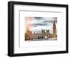 Palace of Westminster and Big Ben - Westminster Bridge - London - England - United Kingdom-Philippe Hugonnard-Framed Art Print