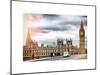 Palace of Westminster and Big Ben - Westminster Bridge - London - England - United Kingdom-Philippe Hugonnard-Mounted Art Print