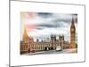 Palace of Westminster and Big Ben - Westminster Bridge - London - England - United Kingdom-Philippe Hugonnard-Mounted Art Print