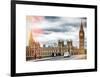 Palace of Westminster and Big Ben - Westminster Bridge - London - England - United Kingdom-Philippe Hugonnard-Framed Art Print